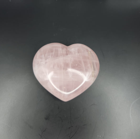 Rose Quartz Heart