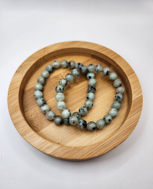 Kiwi Jasper Bracelet - 8mm