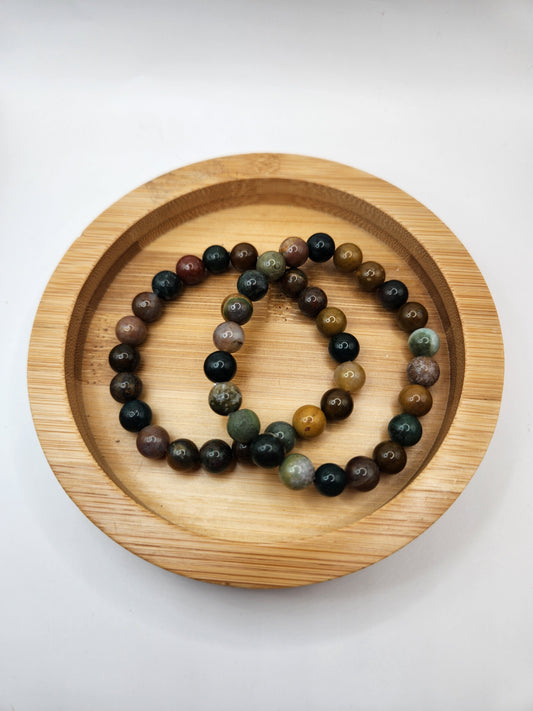Sea Jasper Bracelet - 8mm