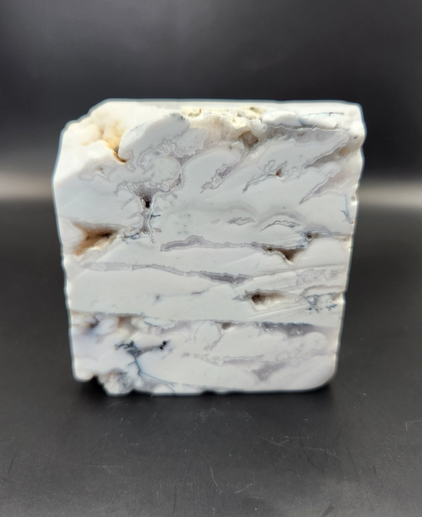 White Agate Slab