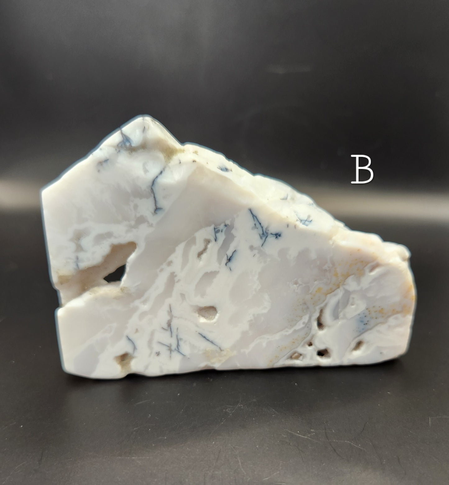 White Agate Slab
