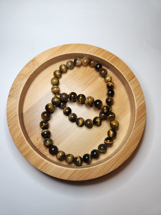 Tiger Eye Bracelet - 8mm