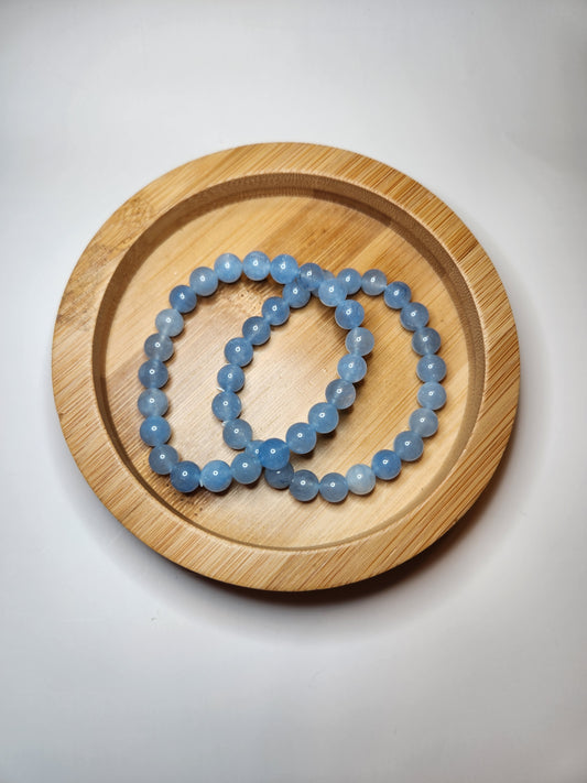 Aquamarine Bracelet - 8mm