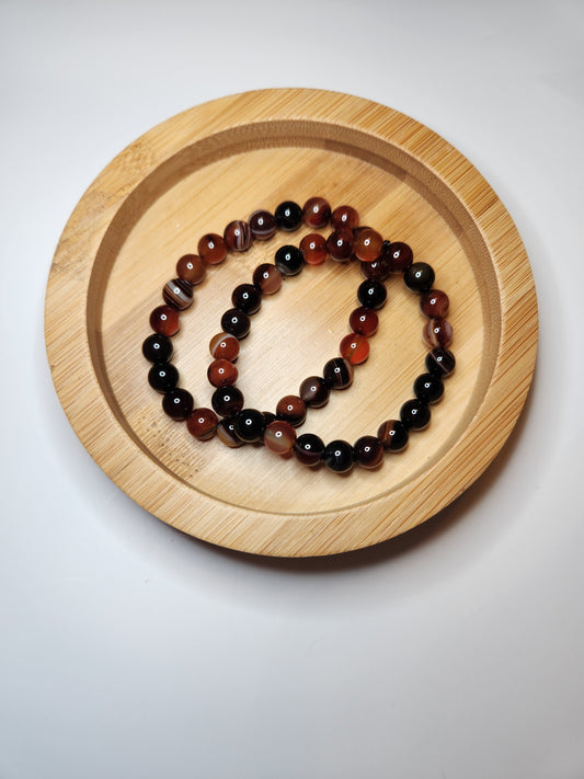 Sardonyx Bracelet - 8mm