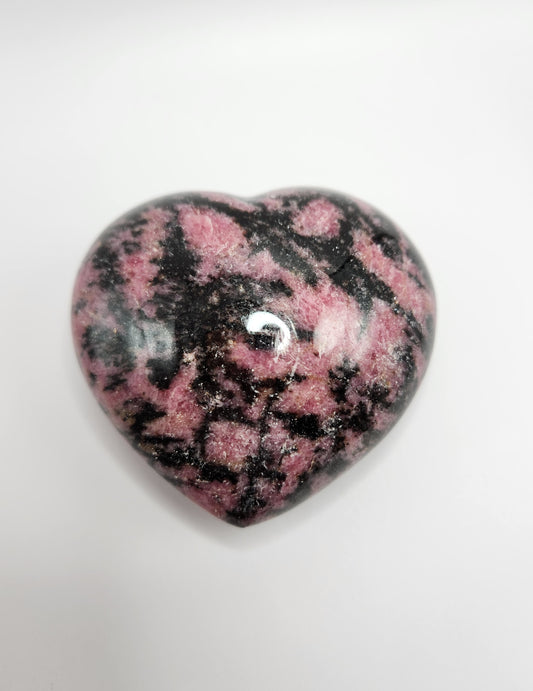 Rhodonite Heart