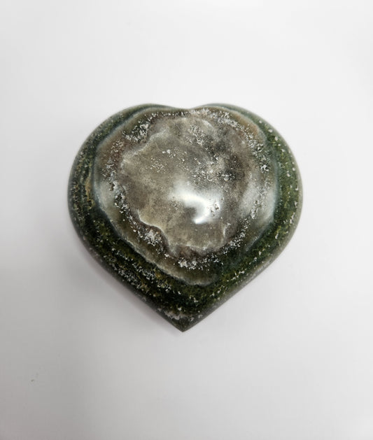 Sea Jasper Heart