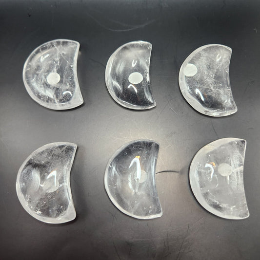 Clear Quartz Moon