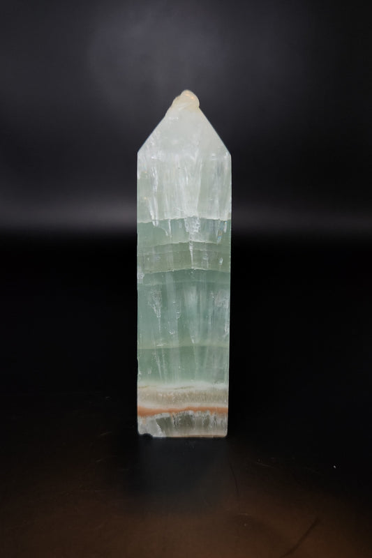 Pistachio Calcite Tower