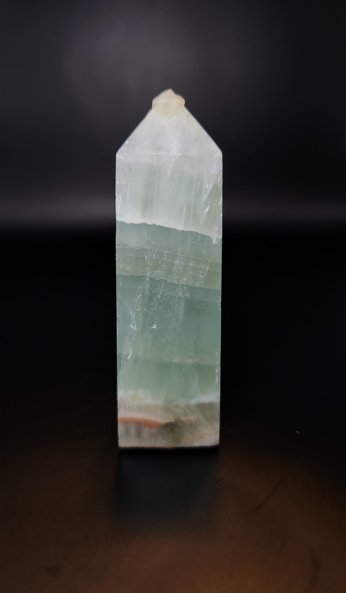 Pistachio Calcite Tower