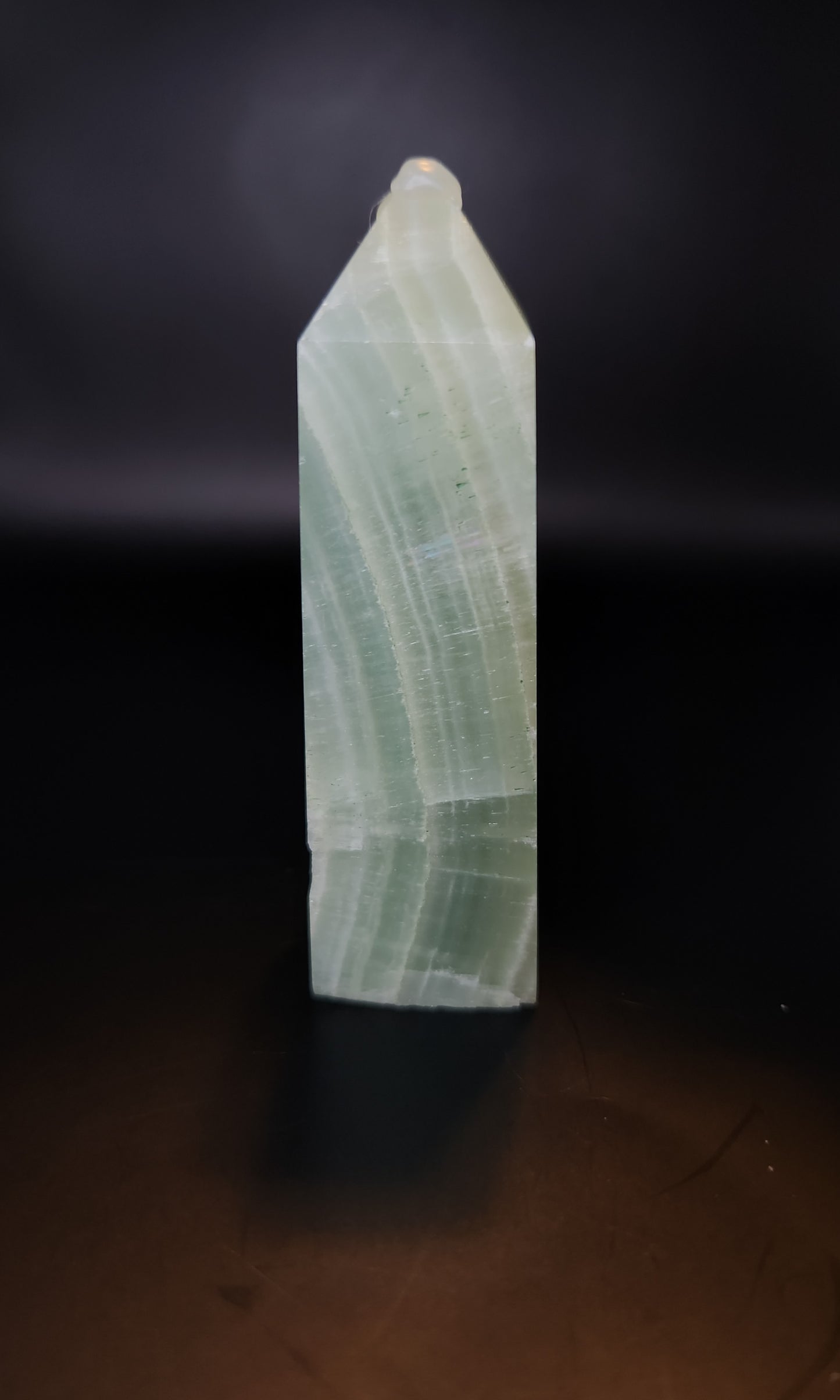 Pistachio Calcite Tower