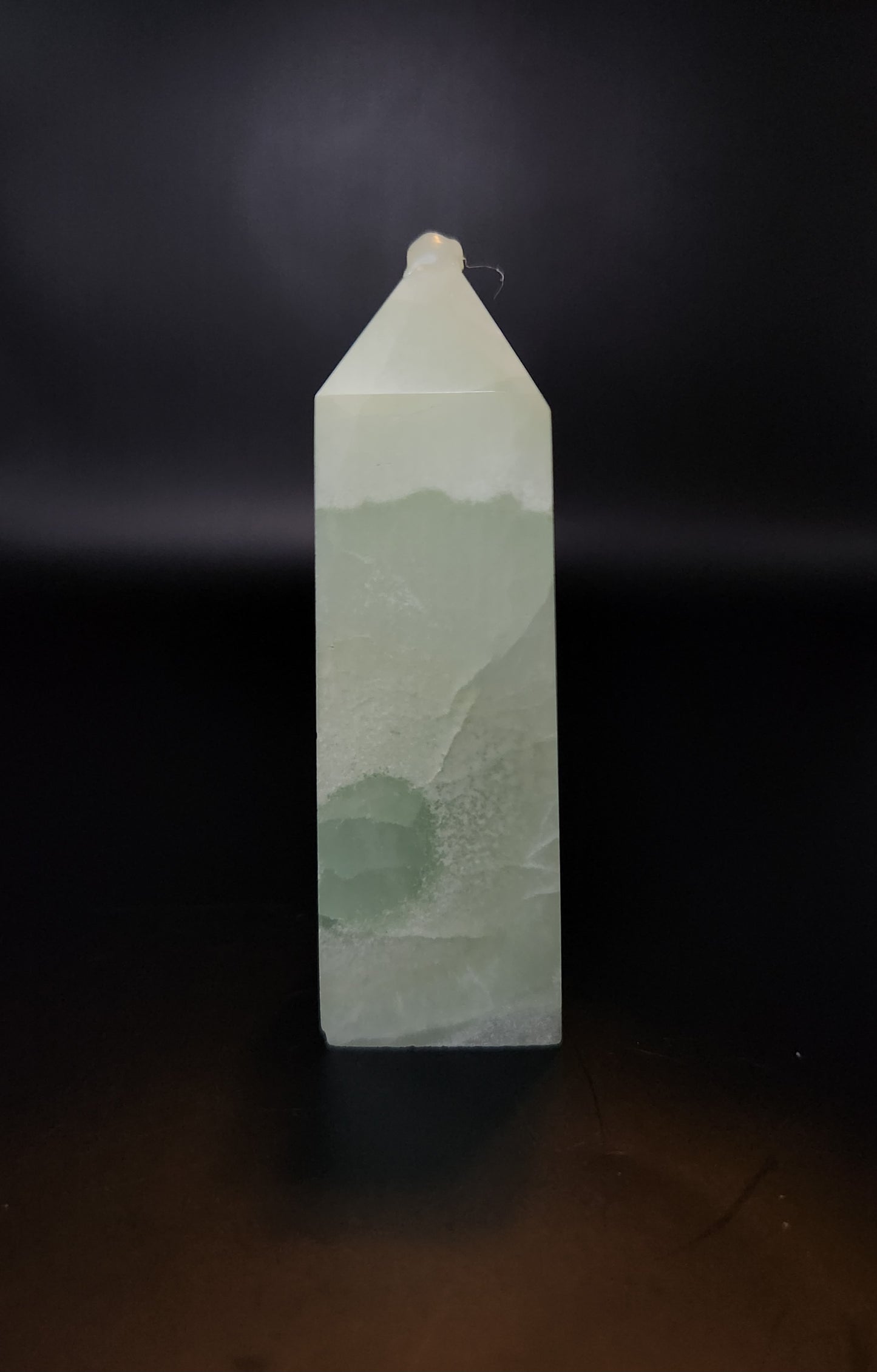 Pistachio Calcite Tower