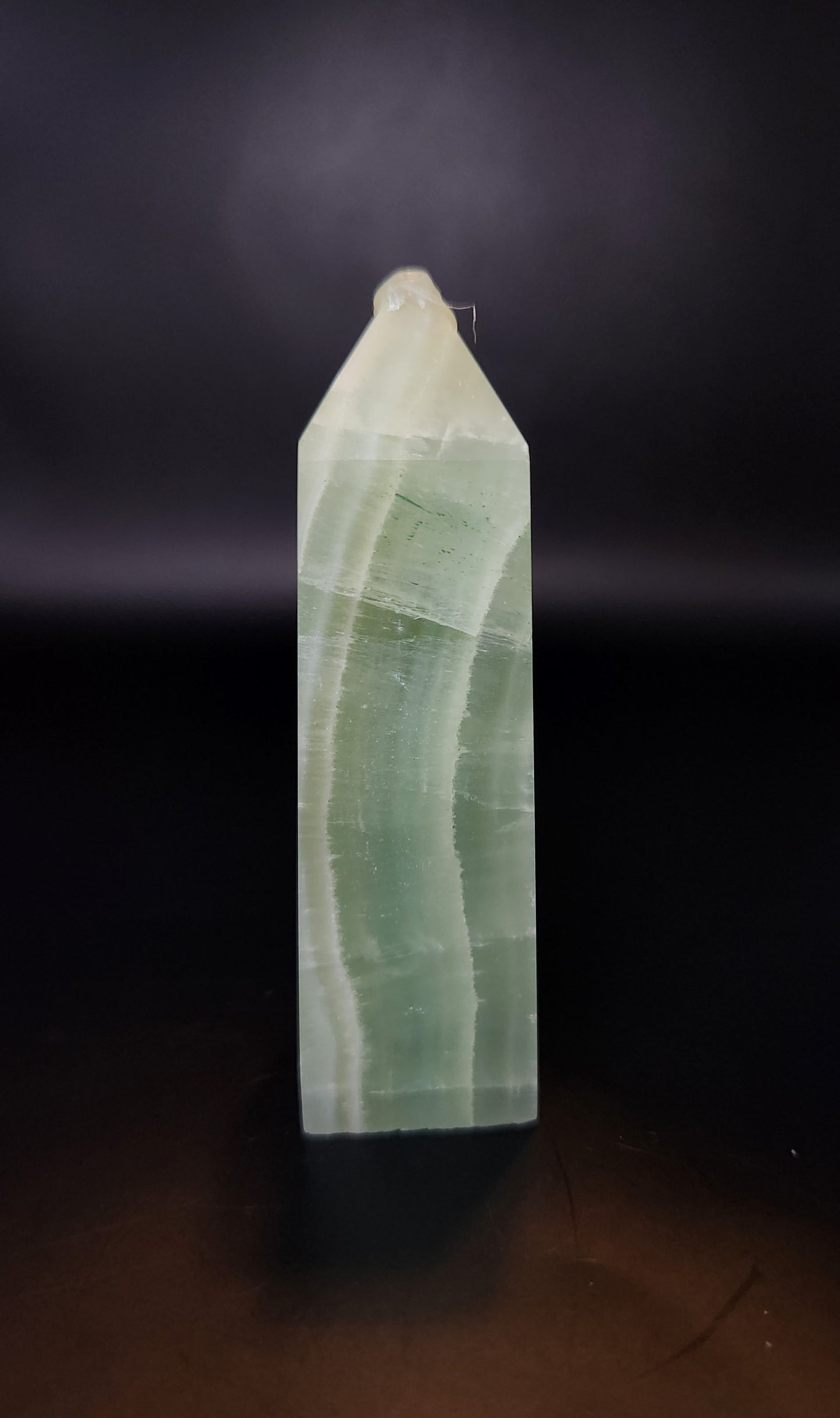Pistachio Calcite Tower