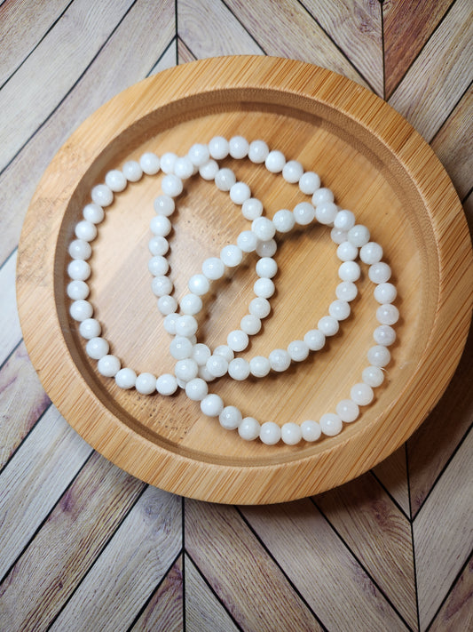 Moonstone Bracelet - 6mm