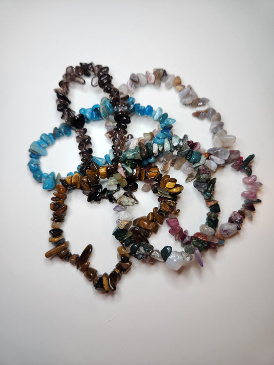 Mystery Crystal Chip Bracelet