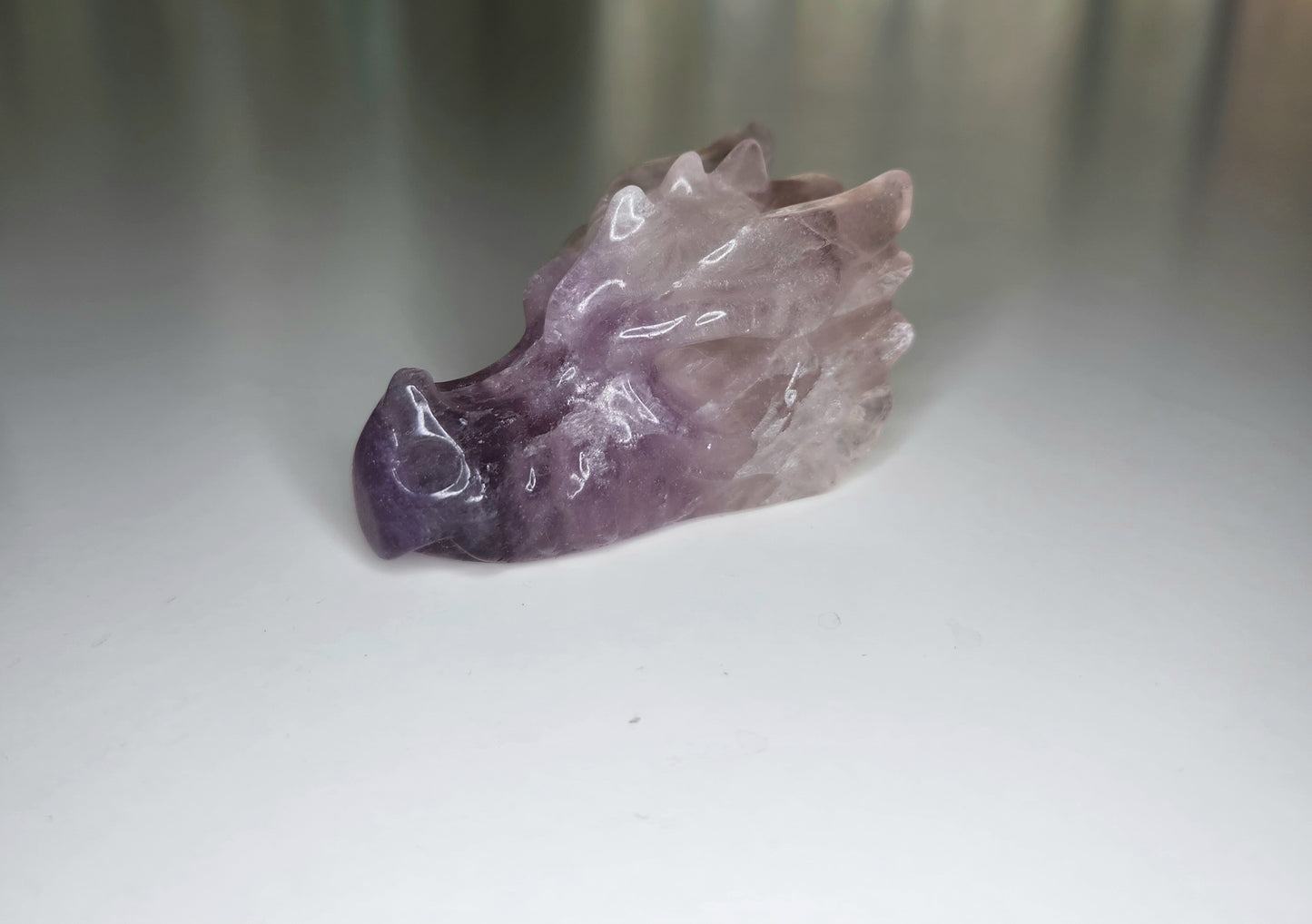 Fluorite Dragon Head