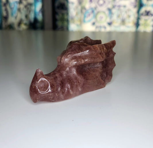Red Aventurine Dragon Head