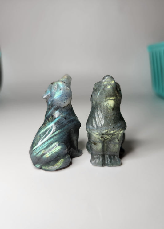 Wolf Carving