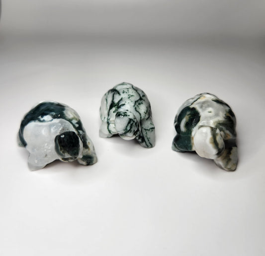 Moss Agate Turtle