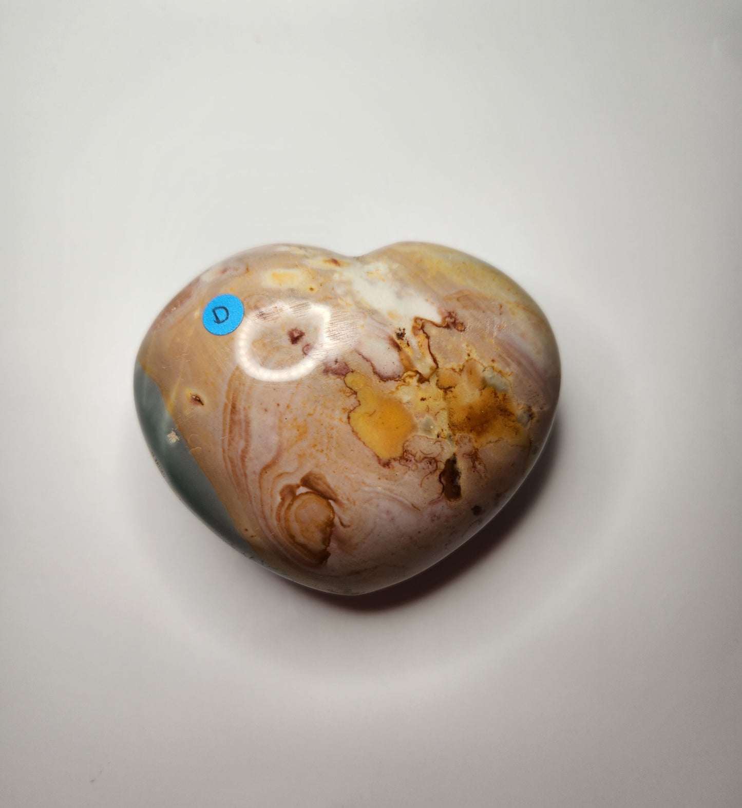 Polychrome Jasper Heart (YOU PICK)