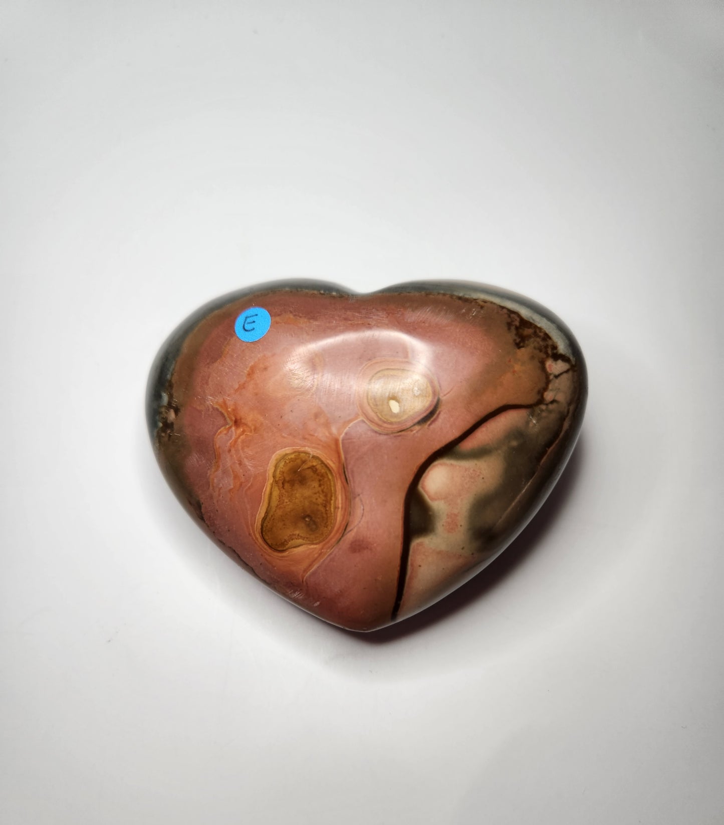 Polychrome Jasper Heart (YOU PICK)