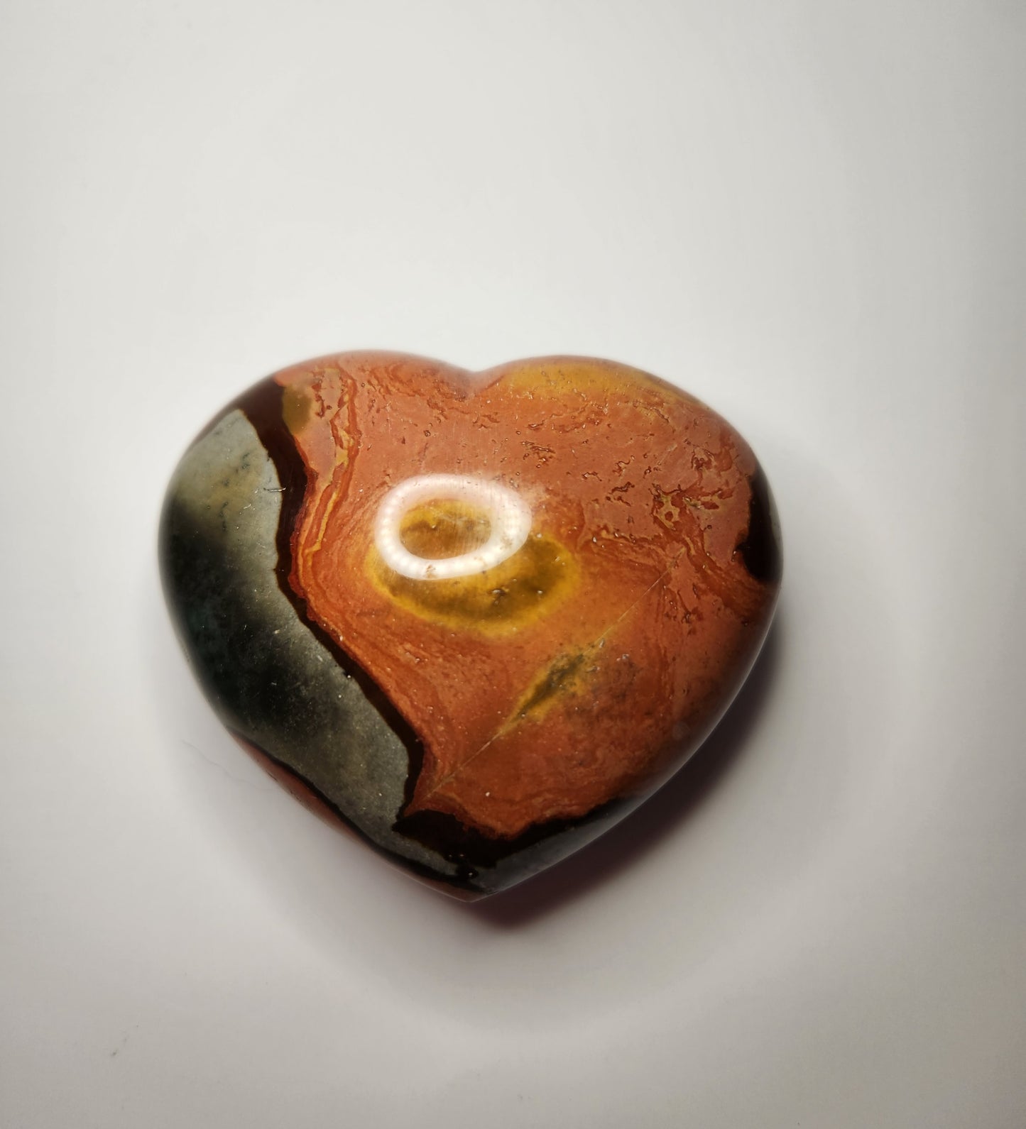 Polychrome Jasper Heart (YOU PICK)