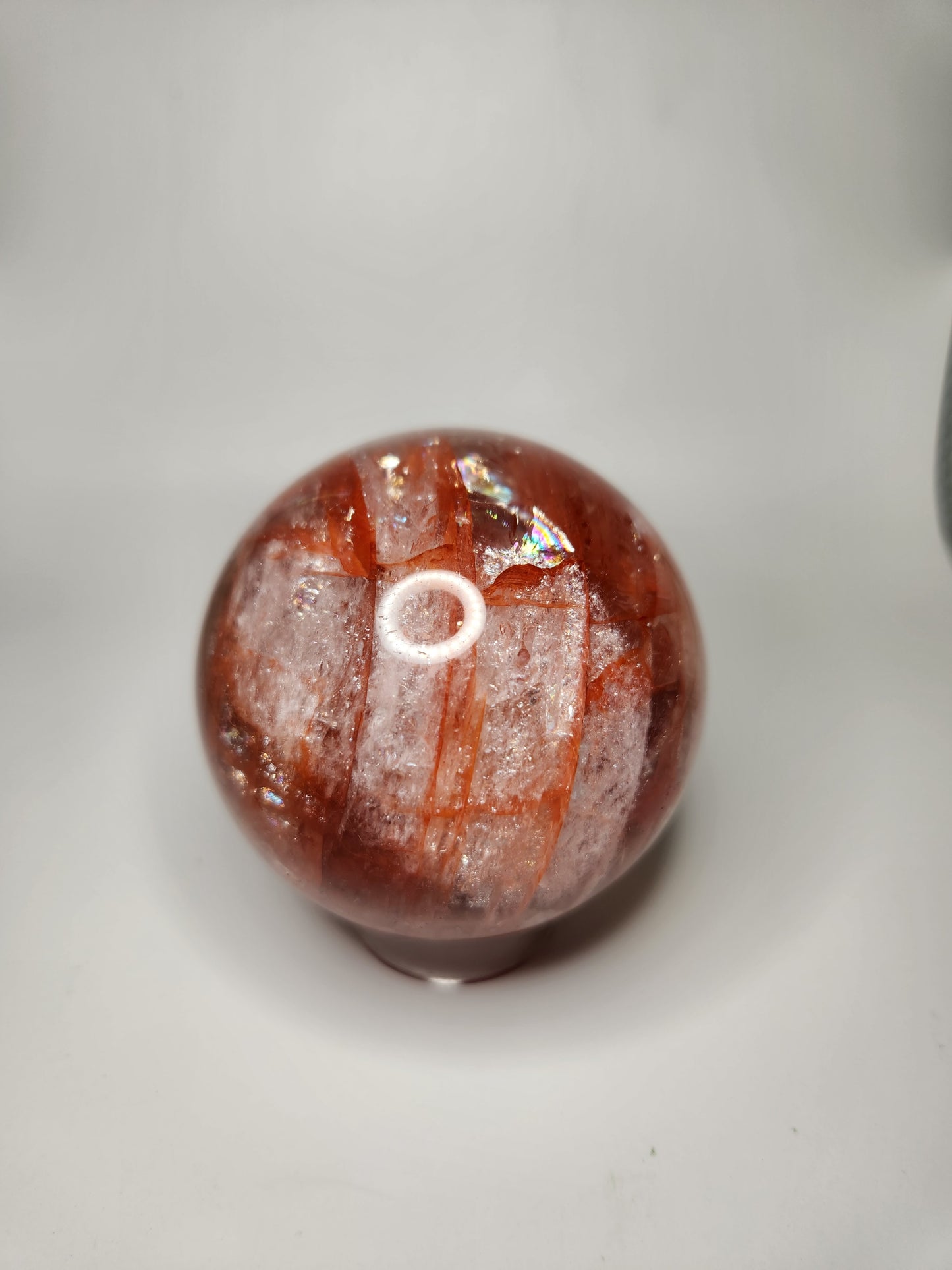 Fire Quartz Sphere