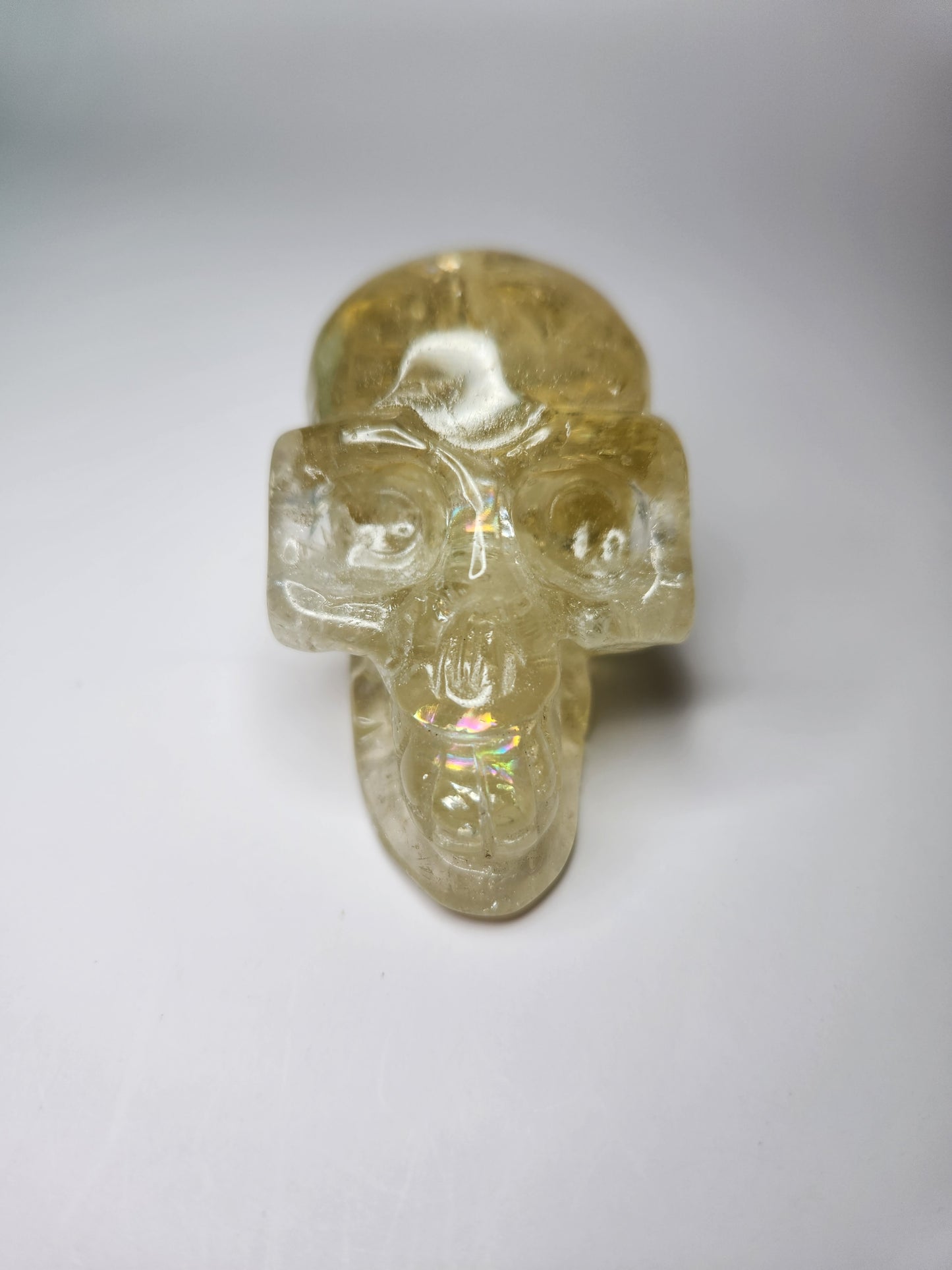 Citrine Skull (heat treated)