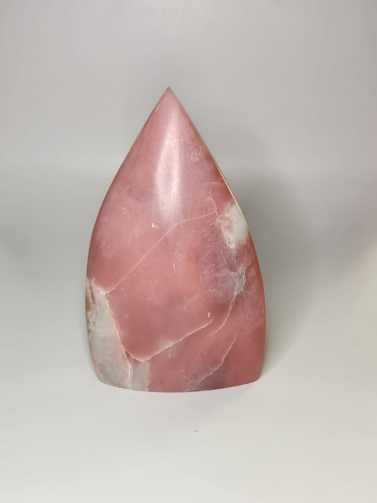 Pink Opal Tear Drop Flame