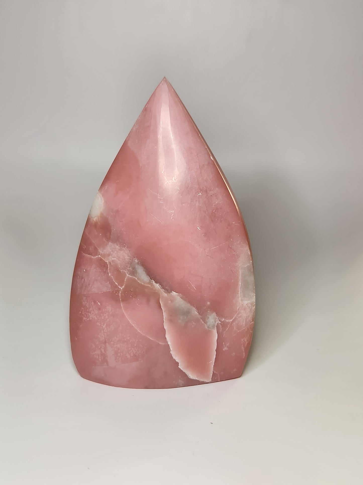 Pink Opal Tear Drop Flame