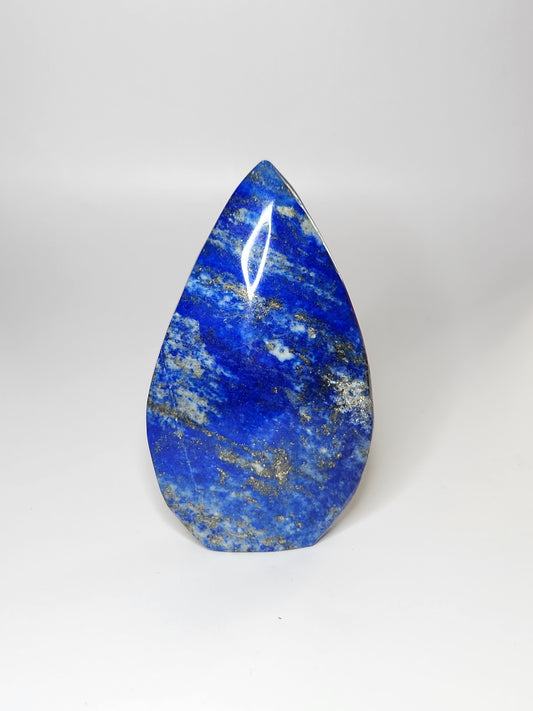 Lapis Lazuli Tear Drop Flame
