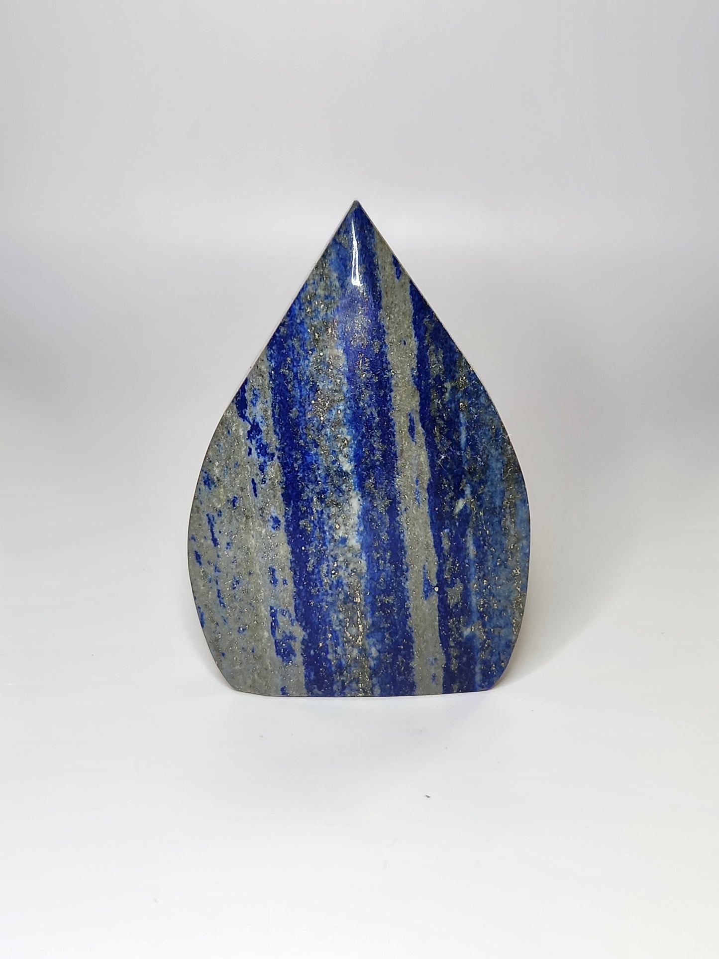 Lapis Lazuli Tear Drop Flame