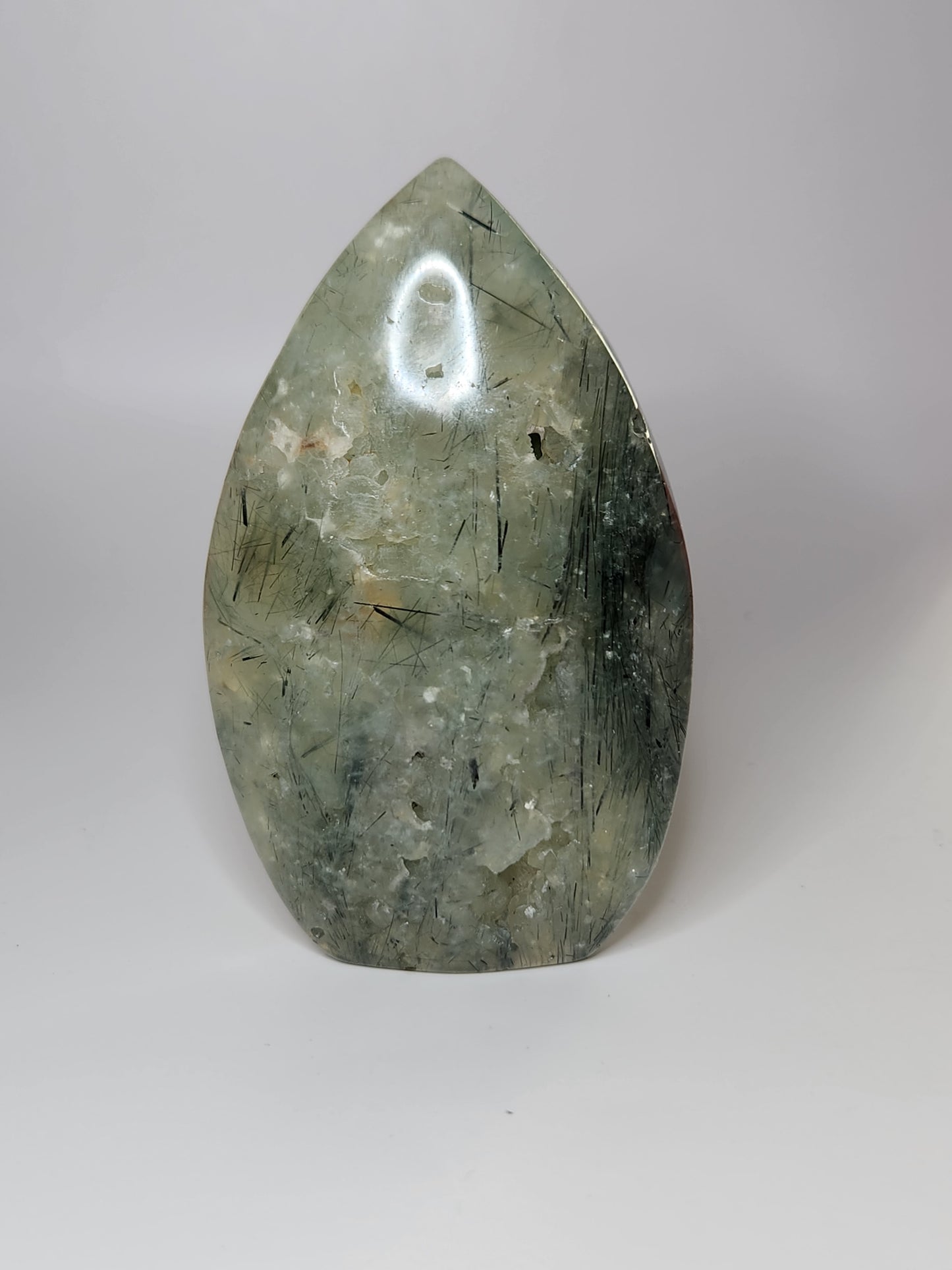 Prehnite Tear Drop Flame