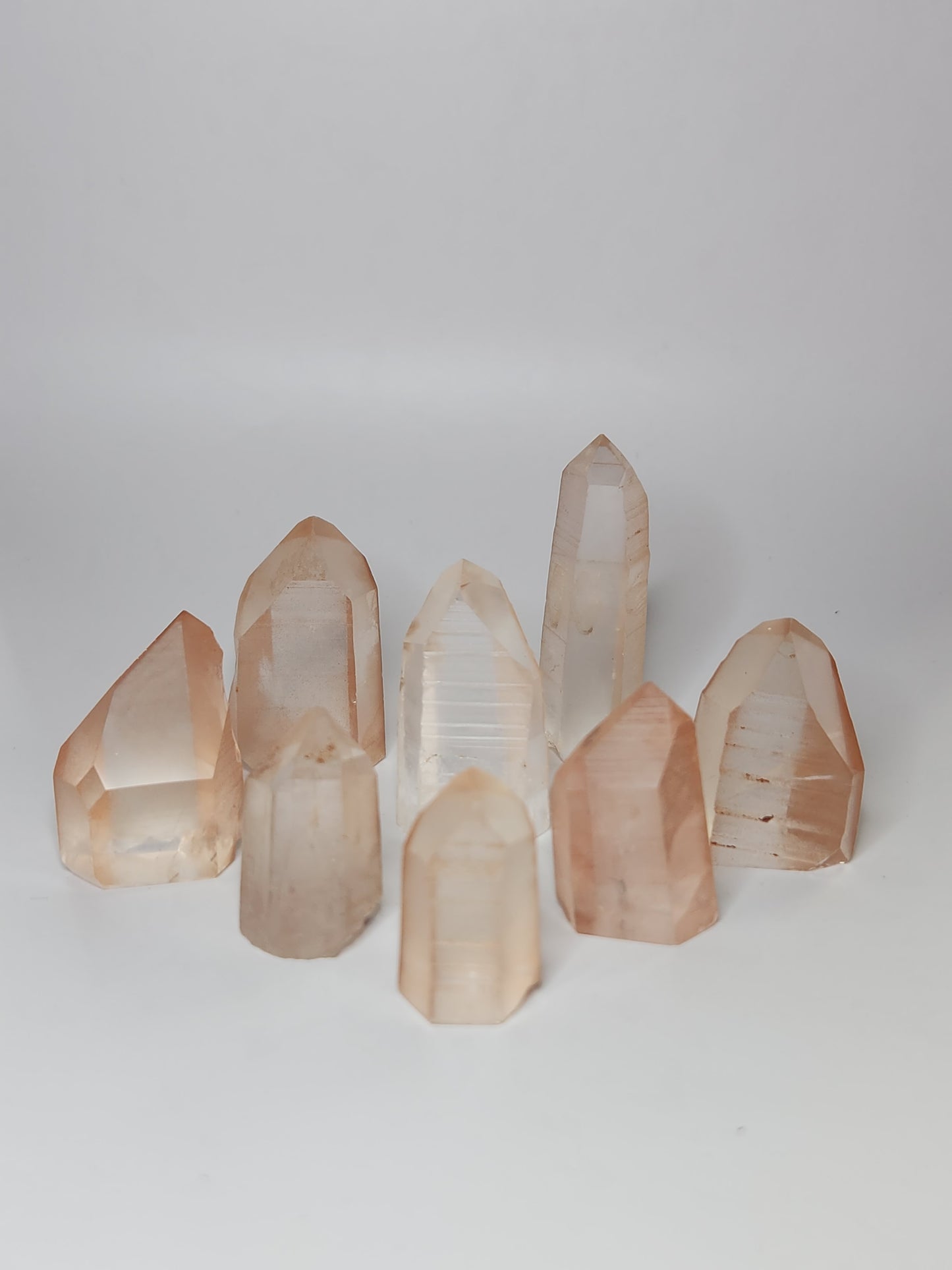 Pink Lithium Quartz Tower