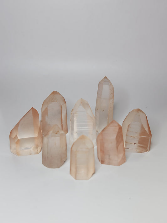 Pink Lithium Quartz Tower