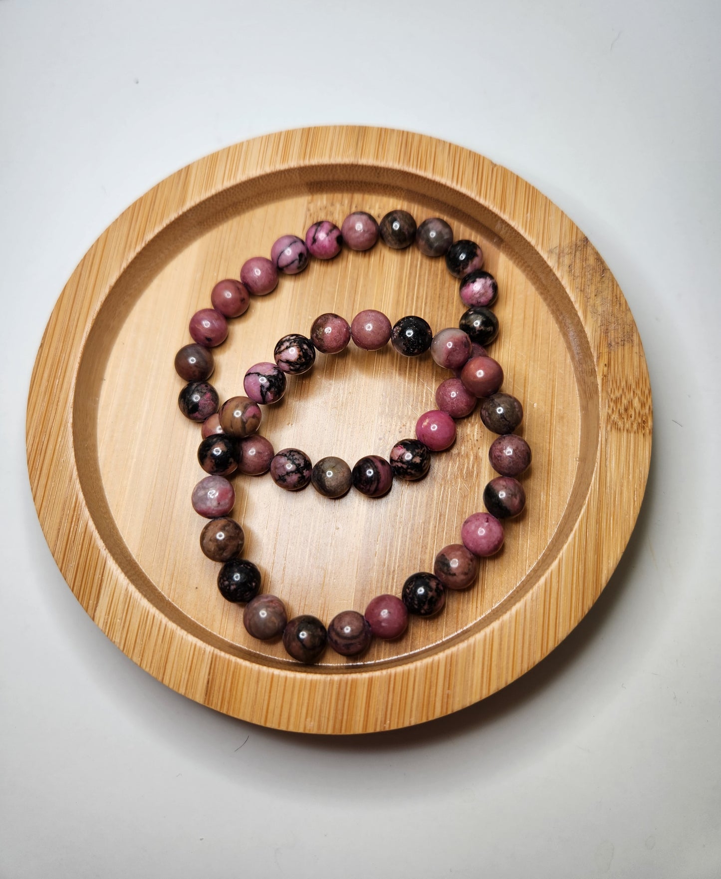 Rhodonite Bracelet - 8mm