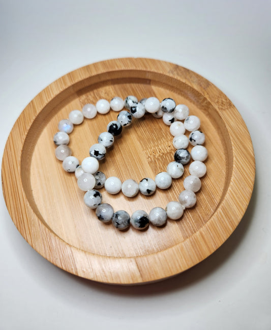 Rainbow Moonstone Bracelet - 8mm