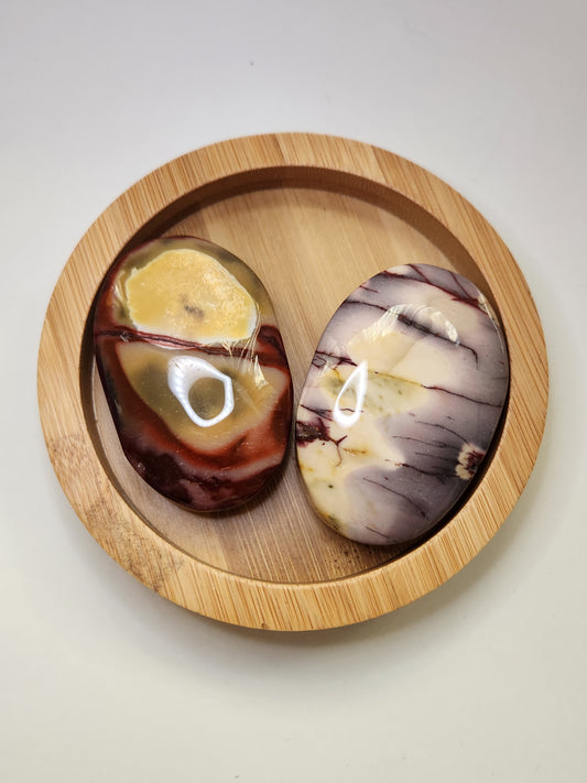 Mookaite Jasper Palm Stone