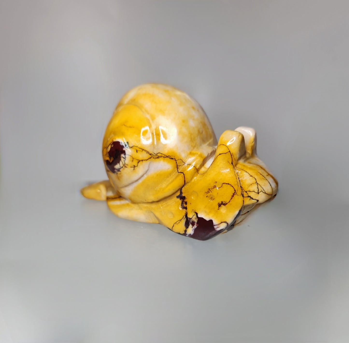 Mookaite Jasper Snail