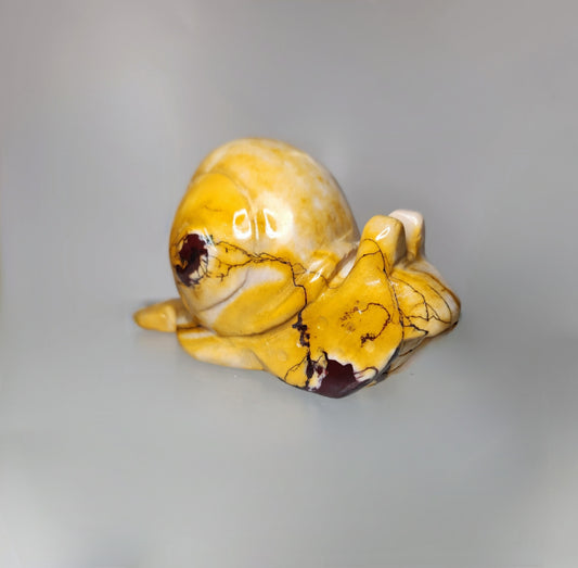 Mookaite Jasper Snail