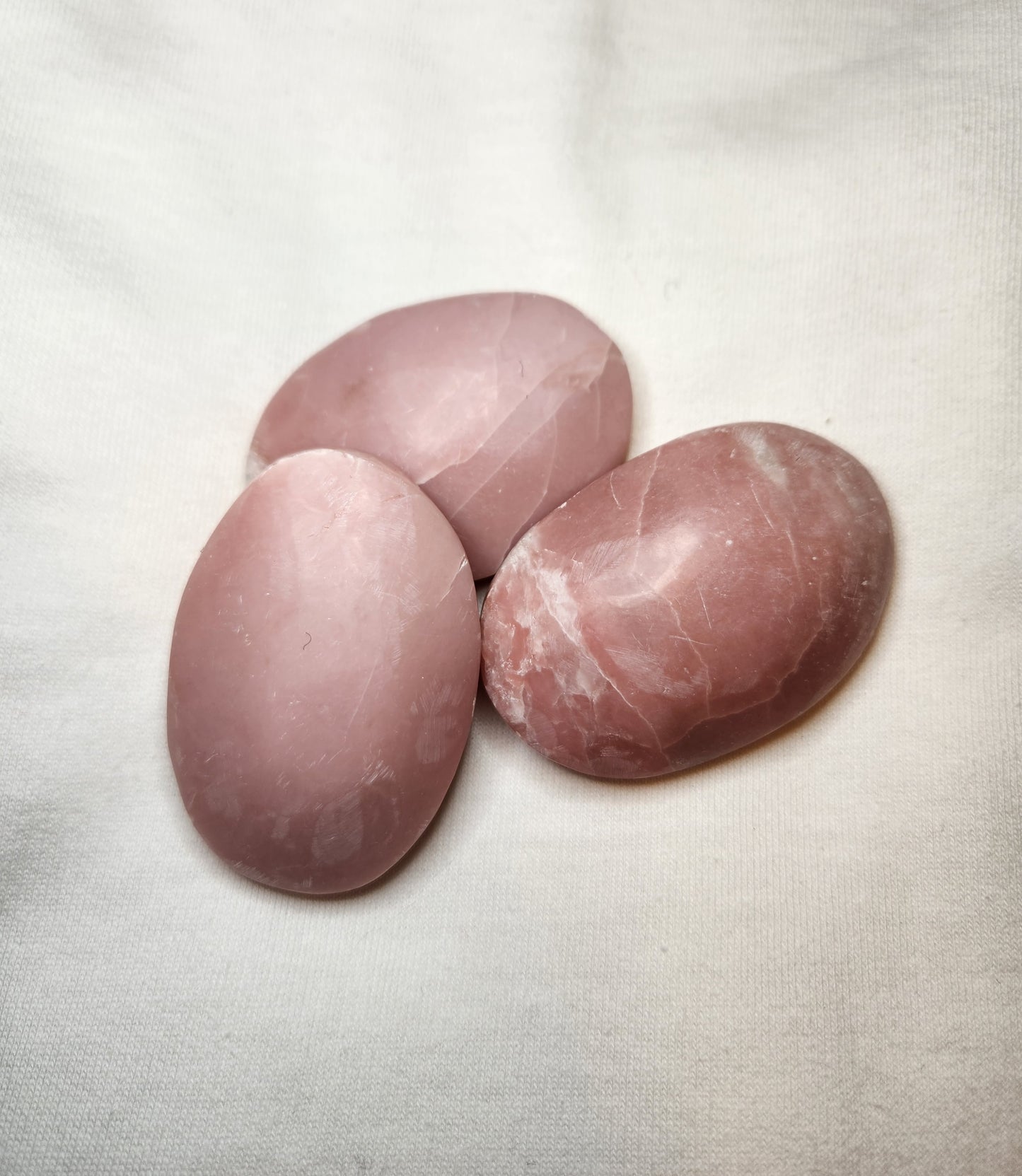 Pink Opal Palm Stone