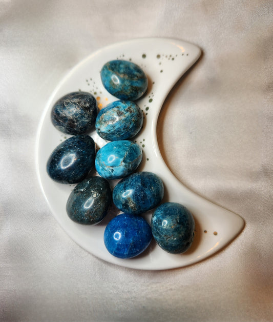Blue Apatite Tumble