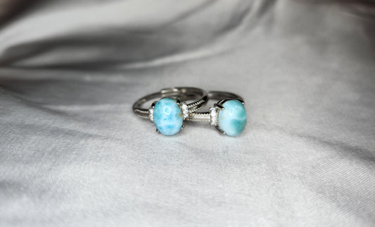 Larimar Ring