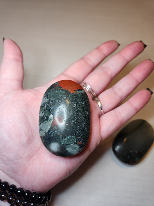 African Bloodstone Palm Stone