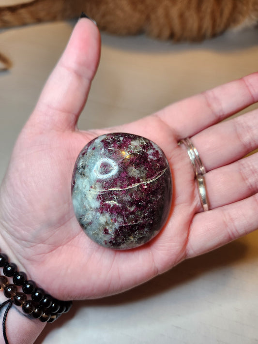 Rubellite Palm Stone