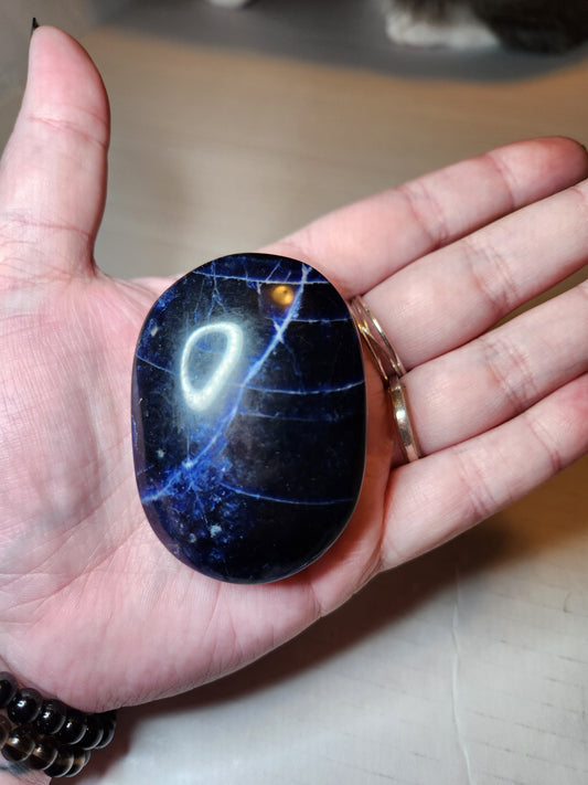 Sodalite Palm Stone