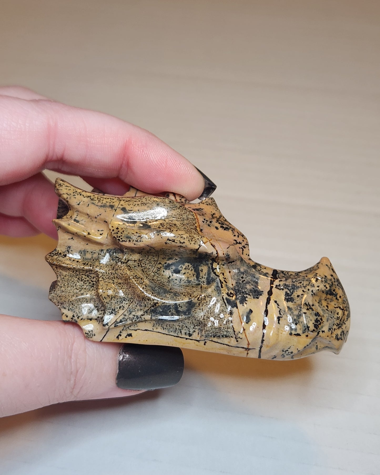 Picture Jasper Dragon Head