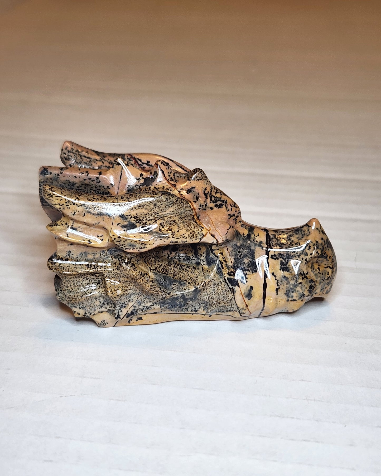 Picture Jasper Dragon Head