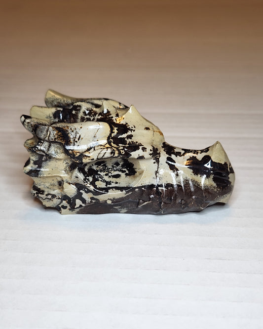 Picture Jasper Dragon Head