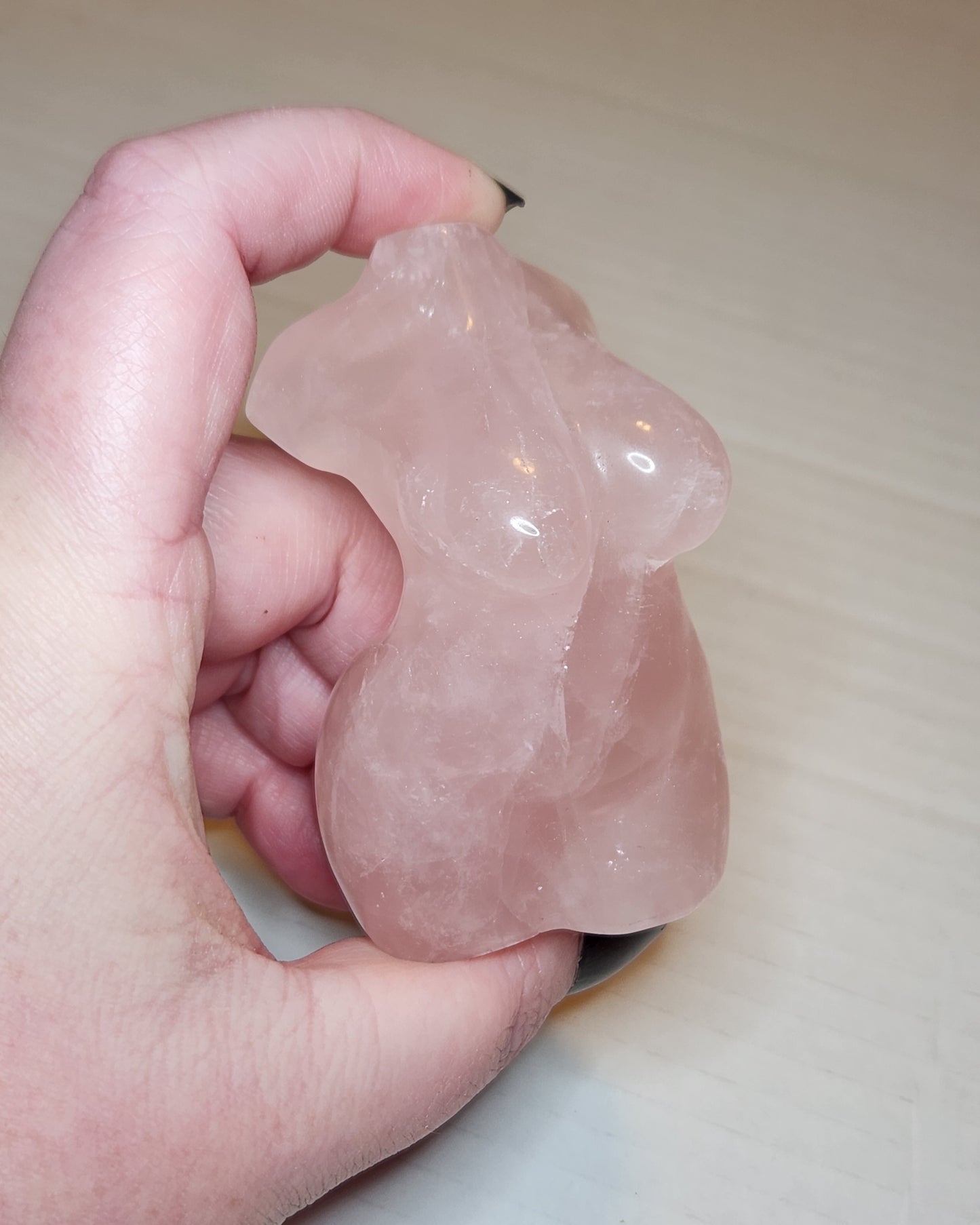 Rose Quartz Goddess Body