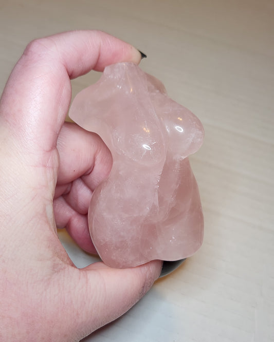 Rose Quartz Goddess Body